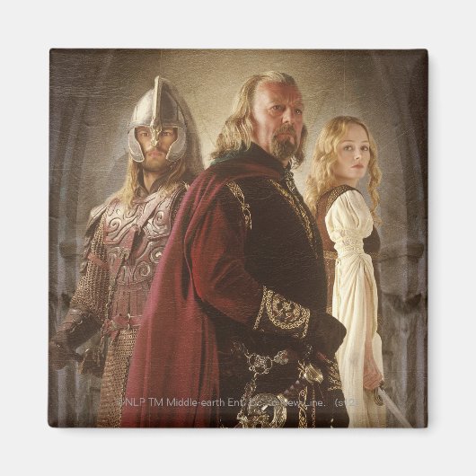 Eowyn und Theoden Magnet (Vorne)