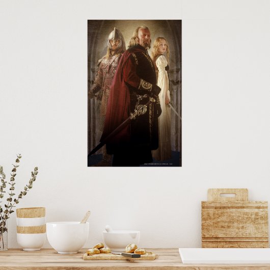 Eowyn und Theoden Poster (Küche)