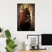 Eowyn und Theoden Poster (Heimbüro)