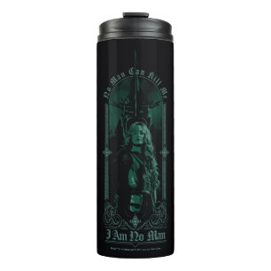 Éowyn Vs SAURON™ "Ich bin kein Mann" Rohan Grafik Thermosbecher