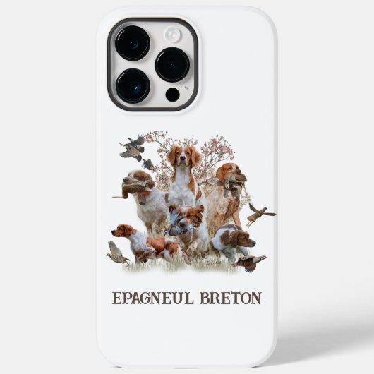 Epagneul Breton, Bretagne Spaniel Case-Mate iPhone Hülle (Rückseite)