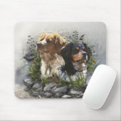 Epagneul Breton, Bretagne Spaniel Mousepad (Mit Mouse)