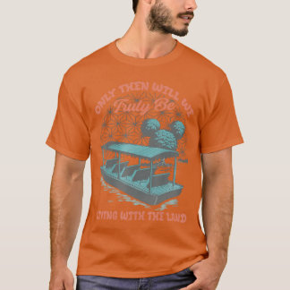 Epcot Boot Natureruly Living withhe Land vintage T-Shirt