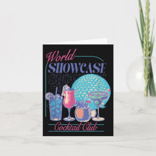 Epcot Drink World Showcase Schwanz Club Drink T Karte