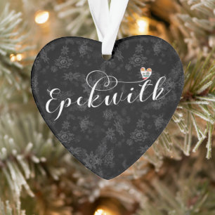 Epekwitk Flag Heart, Prince Edward Island, Kanada Ornament