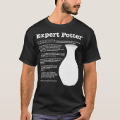 Epert Potter Definiertes T-Shirt Funny Pottery (Vorderseite)
