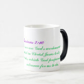 Eph. 2:10, das Leben-Vers der Mama:) Verwandlungstasse (VorderseiteRechts)