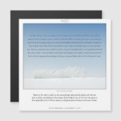 Epheisans 3:14-21 GOD'S PROMISES SCRIPIX Magnet (Vorne/Hinten)