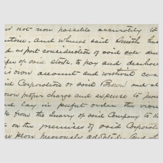 Ephemera Antique Paper Series Design 1 Seidenpapier (Vorderseite)