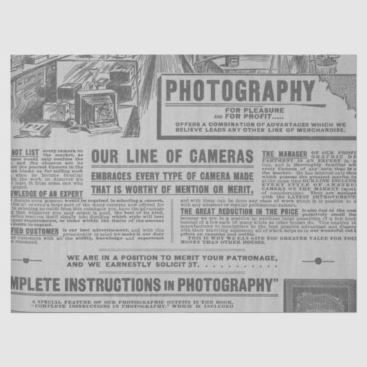 Ephemera Antique Paper Series Design 20 Seidenpapier (Vorderseite)