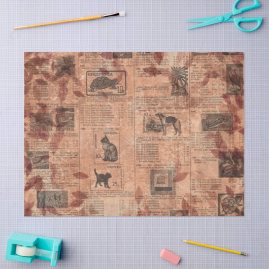 Ephemera Autumn Paper Series Design 16 Seidenpapier (Basteln)