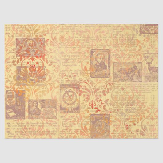 Ephemera Autumn Paper Series Design 21 Seidenpapier (Vorderseite)