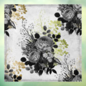 Ephemera Black & Gold Floral Fensteraufkleber (Blatt 3)