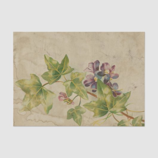 Ephemera-Blatt-Design-Serie #5 Seidenpapier (Vorderseite)