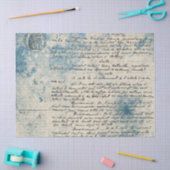 Ephemera Blue Paper Serie Design 9 Seidenpapier (Basteln)