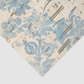 Ephemera Blue Paper Series Design 12 Seidenpapier (Detail)