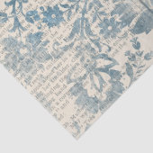 Ephemera Blue Paper Series Design 15 Seidenpapier (Detail)