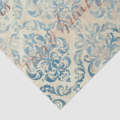 Ephemera Blue Paper Series Design 16 Seidenpapier (Detail)