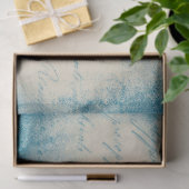 Ephemera Blue Paper Series Design 18 Seidenpapier (Geschenk)