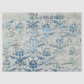 Ephemera Blue Paper Series Design 1 Seidenpapier (Vorderseite)