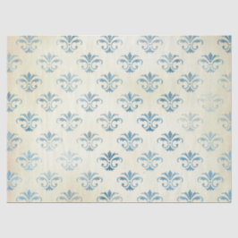 Ephemera Blue Paper Series Design 20 Seidenpapier