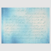 Ephemera Blue Paper Series Design 4 Seidenpapier (Vorderseite)