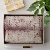 Ephemera Burgundy Paper Series Design 13 Seidenpapier (Geschenk)