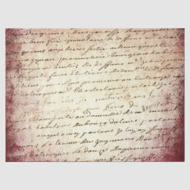 Ephemera Burgundy Paper Series Design 13 Seidenpapier