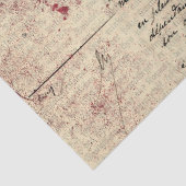 Ephemera Burgundy Paper Series Design 14 Seidenpapier (Detail)