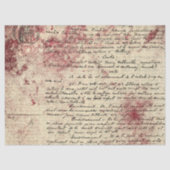 Ephemera Burgundy Paper Series Design 14 Seidenpapier (Vorderseite)