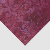 Ephemera Burgundy Paper Series Design 1 Seidenpapier (Detail)