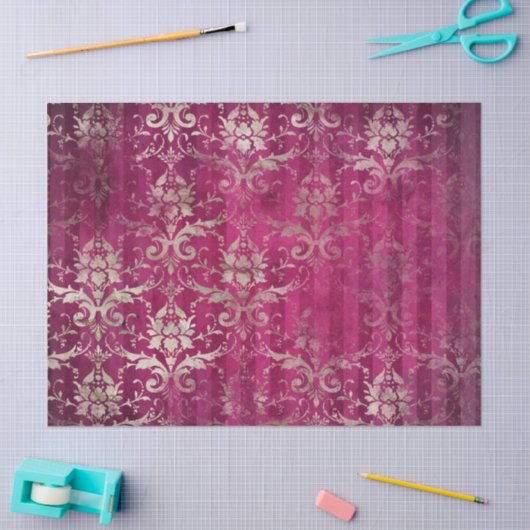 Ephemera Burgundy Paper Series Design 20 Seidenpapier (Basteln)