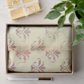 Ephemera Burgundy Paper Series Design 2 Seidenpapier (Geschenk)