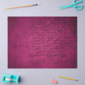 Ephemera Burgundy Paper Series Design 6 Seidenpapier (Basteln)
