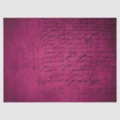 Ephemera Burgundy Paper Series Design 6 Seidenpapier (Vorderseite)