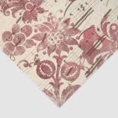 Ephemera Burgundy Paper Series Design 8 Seidenpapier (Detail)