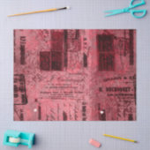 Ephemera Burgundy Paper Series Design 9 Seidenpapier (Basteln)