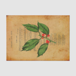 Ephemera Christlich Song A Babe ist Geborene Decou Seidenpapier