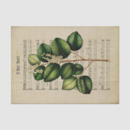 Ephemera Christlich Song O Holy Night Decoupage Seidenpapier