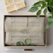 Ephemera Christlich Song O Holy Night Decoupage Seidenpapier (Geschenk)