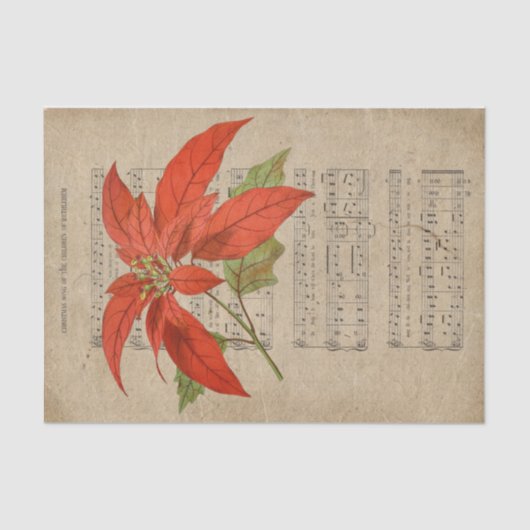 Ephemera Christlich Song of the Children Decoupage Seidenpapier (Vorderseite)