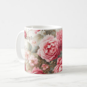 Ephemera Cluster Rose Klassische Kaffee-Tasse Kaffeetasse