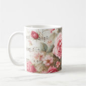 Ephemera Cluster Rose Klassische Kaffee-Tasse Kaffeetasse (Links)