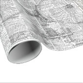 Ephemera Collage Geschenkpapier (Rolleneckpunkt)