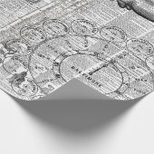 Ephemera Collage Geschenkpapier (Ecke)