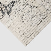 Ephemera-Collage Seidenpapier (Ausschnitt)