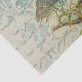 Ephemera Damask Bird Seidenpapier (Ausschnitt)