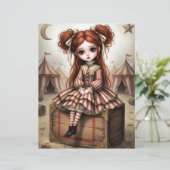 Ephemera Dark Circus Doll (Stehend Vorderseite)