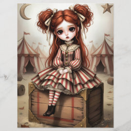 Ephemera Dark Circus Doll