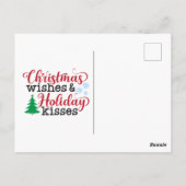 Ephemera Deck der Hall Weihnachtskritik Postkarte (Rückseite)